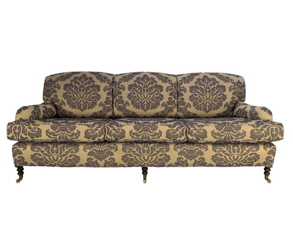 George Smith Signature Standard - Arm Large 3 - Seat Sofa - In Bernini Damask @ REHAUS