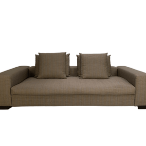 George Smith Square 4 - Seat Sofa - In Ralph Lauren Glen Plaid Check @ REHAUS
