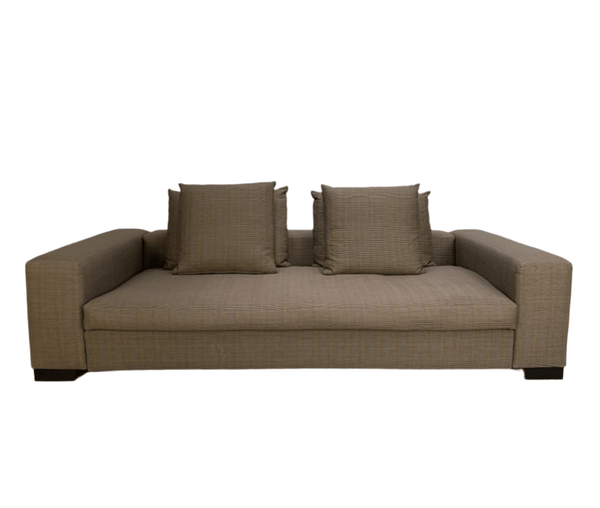 George Smith Square 4 - Seat Sofa - In Ralph Lauren Glen Plaid Check @ REHAUS