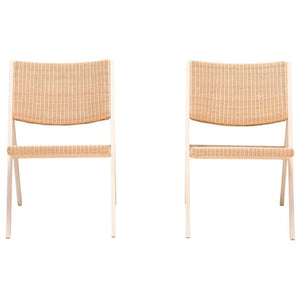 Gio Ponti for Molteni&C D.270.1 Ash and Wicker Folding Armchairs, Set of 2 - REHAUS - Gio Ponti