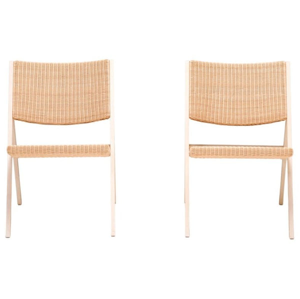 Gio Ponti for Molteni&C D.270.1 Ash and Wicker Folding Armchairs, Set of 2 - REHAUS - Gio Ponti