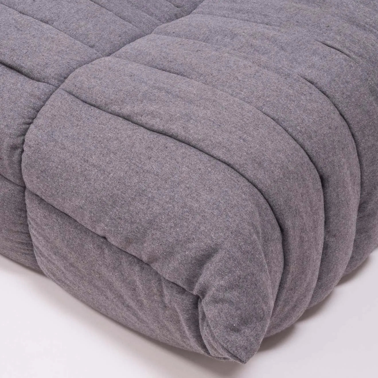 Grey Wool Modular Sofa, 4 pieces - REHAUS - Ligne Roset