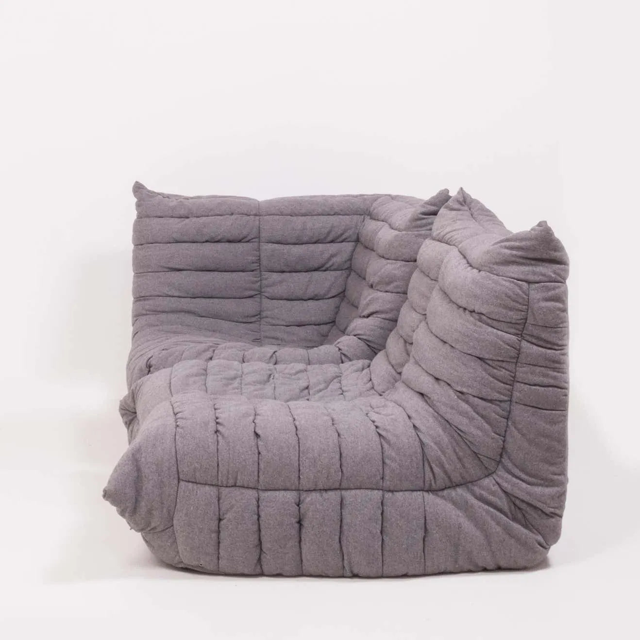 Grey Wool Modular Sofa, 4 pieces - REHAUS - Ligne Roset