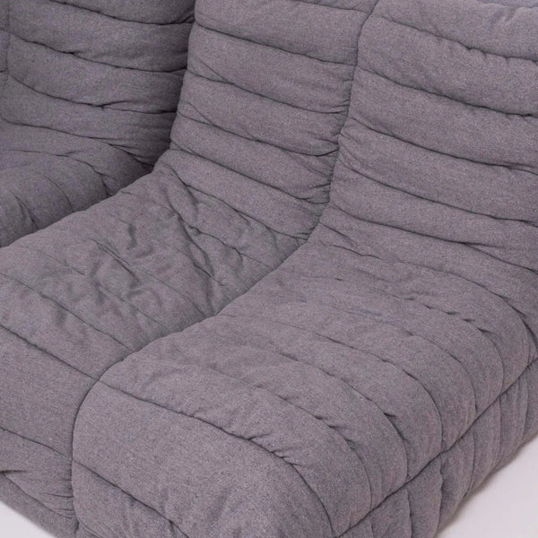 Grey Wool Modular Sofa, 4 pieces - REHAUS - Ligne Roset