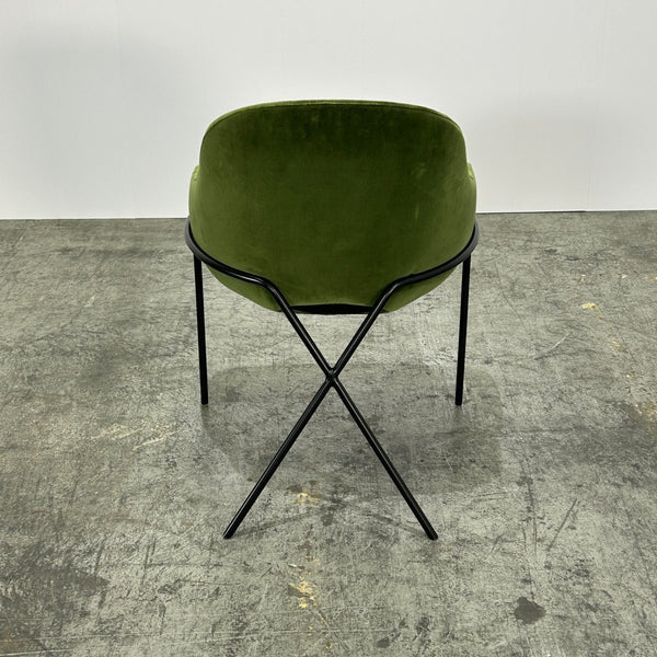 Gubi Green Velvet Chair by GamFratesi @ REHAUS