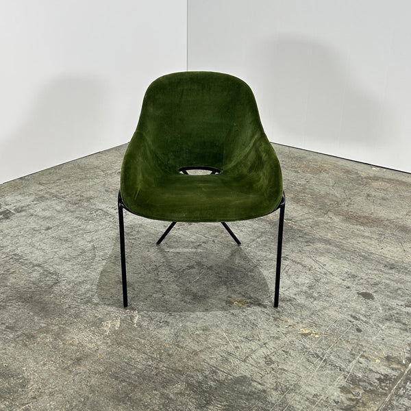 Gubi Green Velvet Chair by GamFratesi @ REHAUS