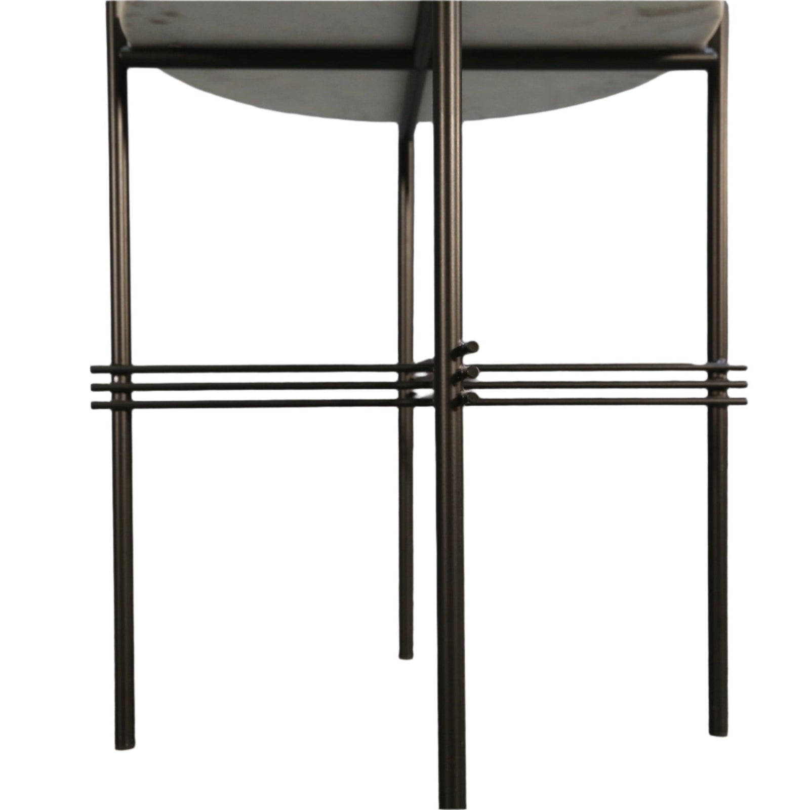 Gubi TS Side Table with White Carrara Marble Top @ REHAUS