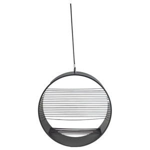 Hanne Kortegaard Black Oak Anello Hanging Chair - REHAUS - Hanne Kortegaard