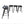 Hay Black Bar Stool - REHAUS - Hay