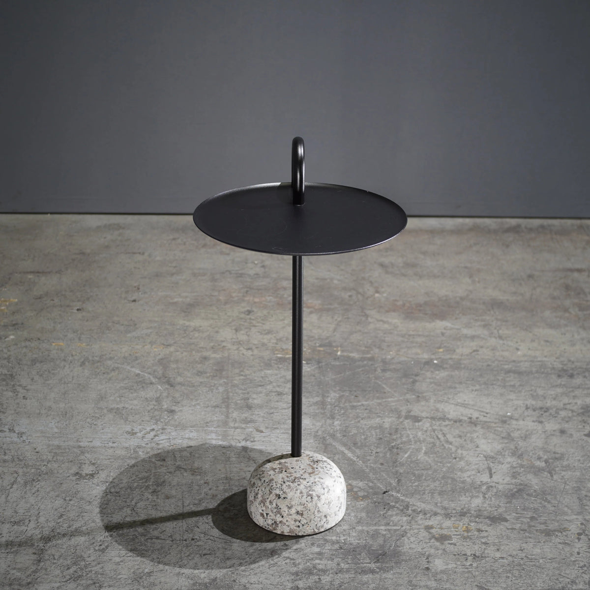 Hay Black Steel and Granite Bowler Table by Shane Schneck – REHAUS