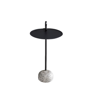 Hay Black Steel and Granite Bowler Table by Shane Schneck
