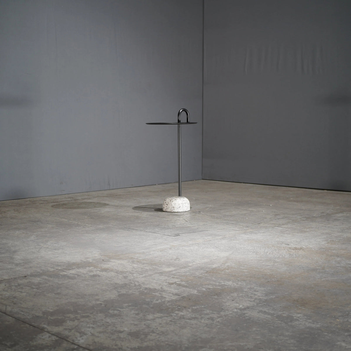 Hay Black Steel and Granite Bowler Table by Shane Schneck - REHAUS - Hay
