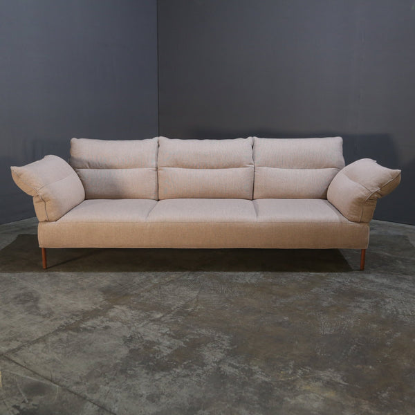 Hay Three Seater Grey Fabric Sofa @ REHAUS