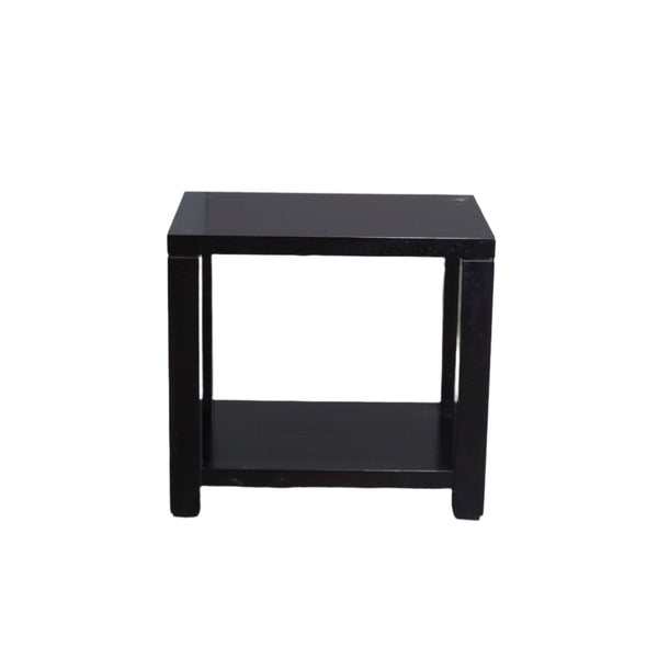 HC Black Wooden Side Table @ REHAUS