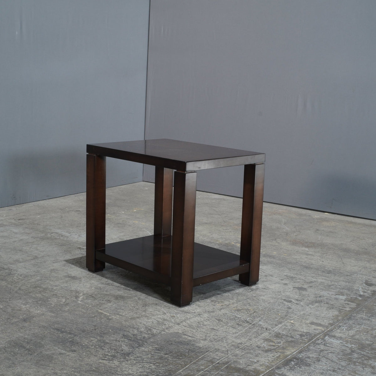 HC Black Wooden Side Table – REHAUS