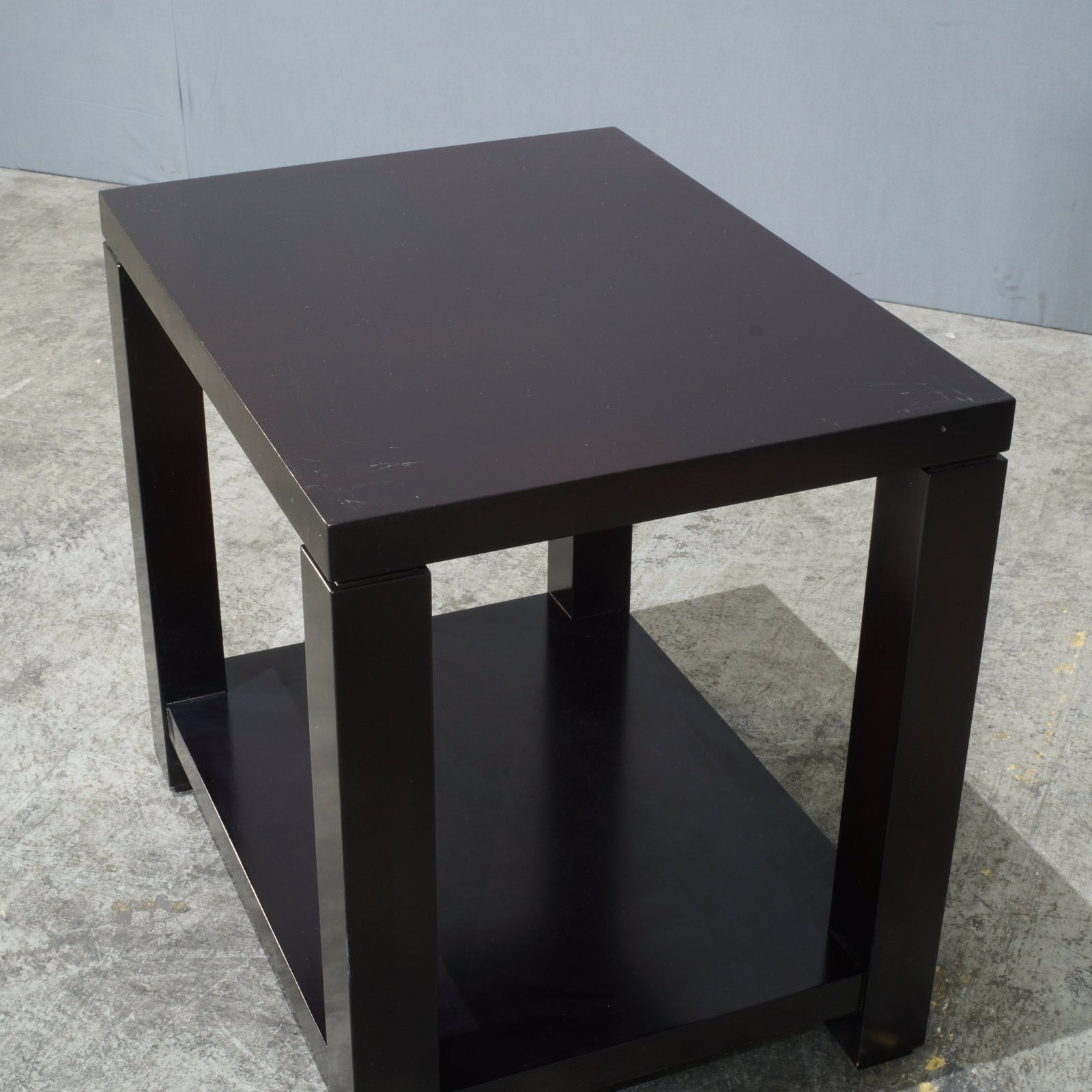 HC Black Wooden Side Table @ REHAUS