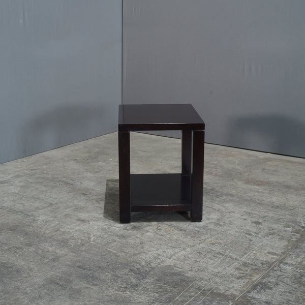 HC Black Wooden Side Table @ REHAUS