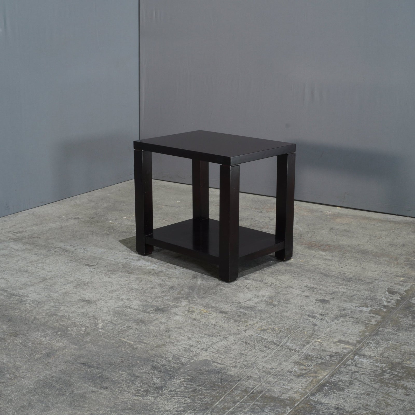 HC Black Wooden Side Table @ REHAUS