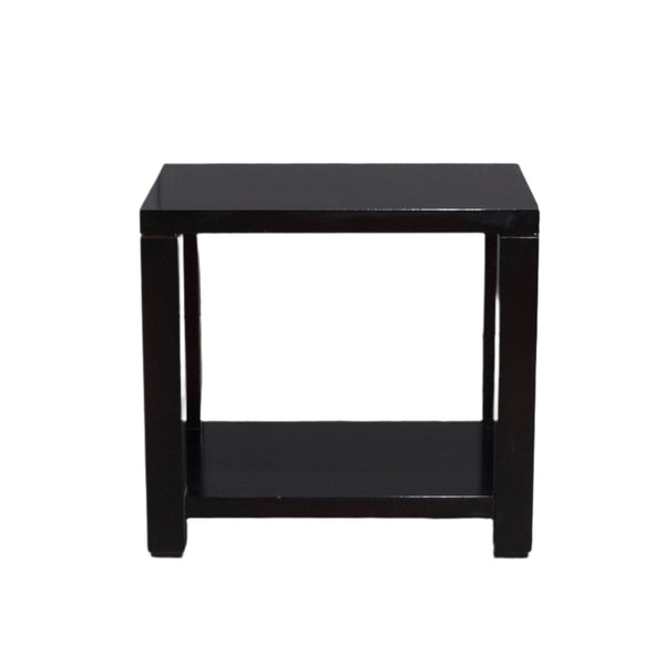HC Black Wooden Side Table @ REHAUS