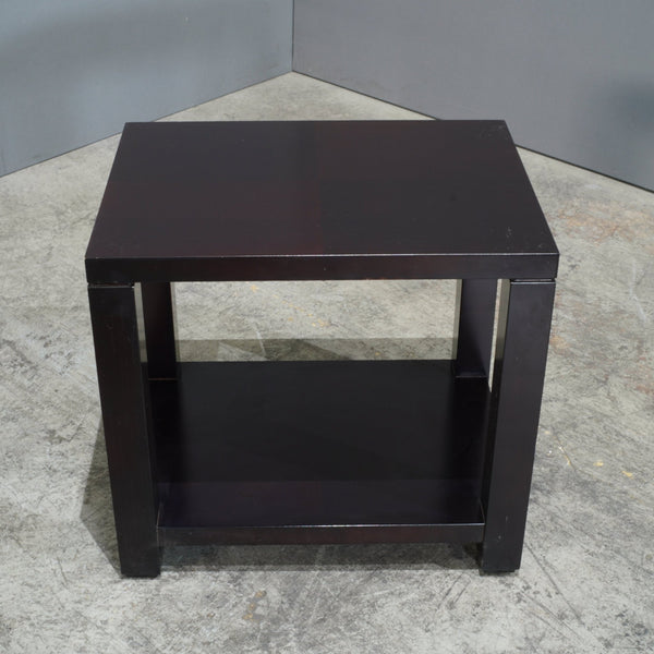 HC Black Wooden Side Table @ REHAUS