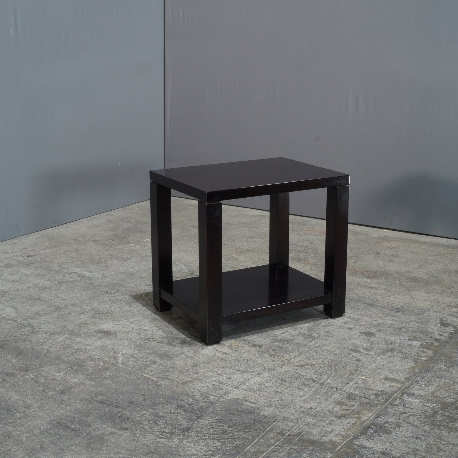 HC Black Wooden Side Table @ REHAUS