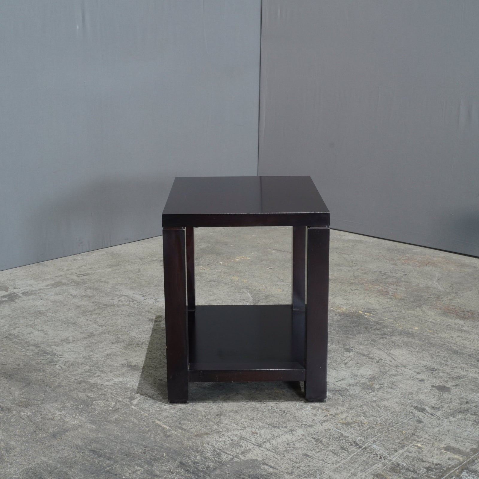 HC Black Wooden Side Table @ REHAUS
