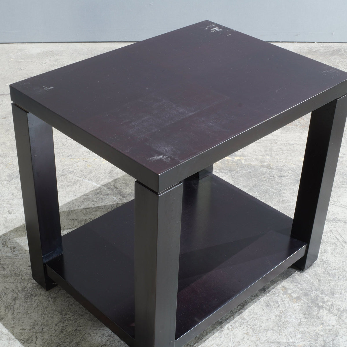 HC Black Wooden Side Table @ REHAUS