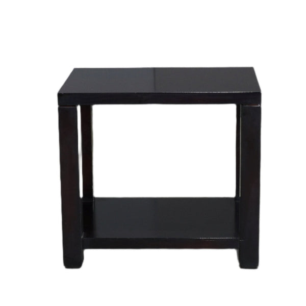 HC Black Wooden Side Table @ REHAUS