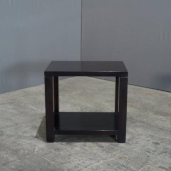 HC Black Wooden Side Table @ REHAUS