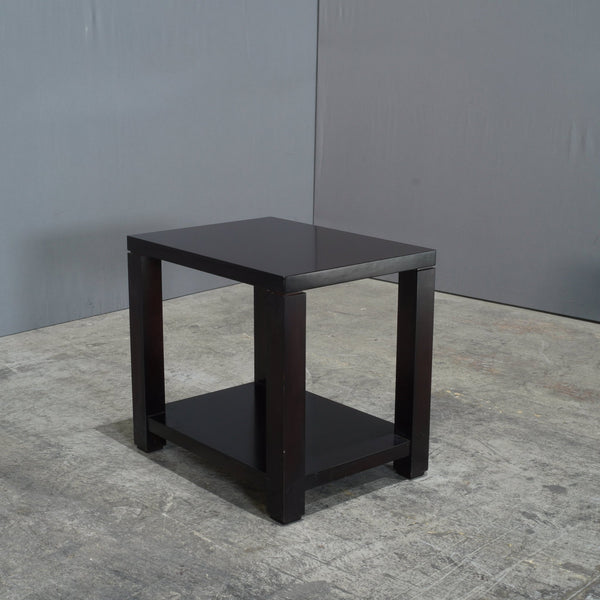 HC Black Wooden Side Table @ REHAUS