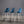 Herman Miller Blue Moulded Plastic Stool by Charles & Ray Eames - REHAUS - Herman Miller