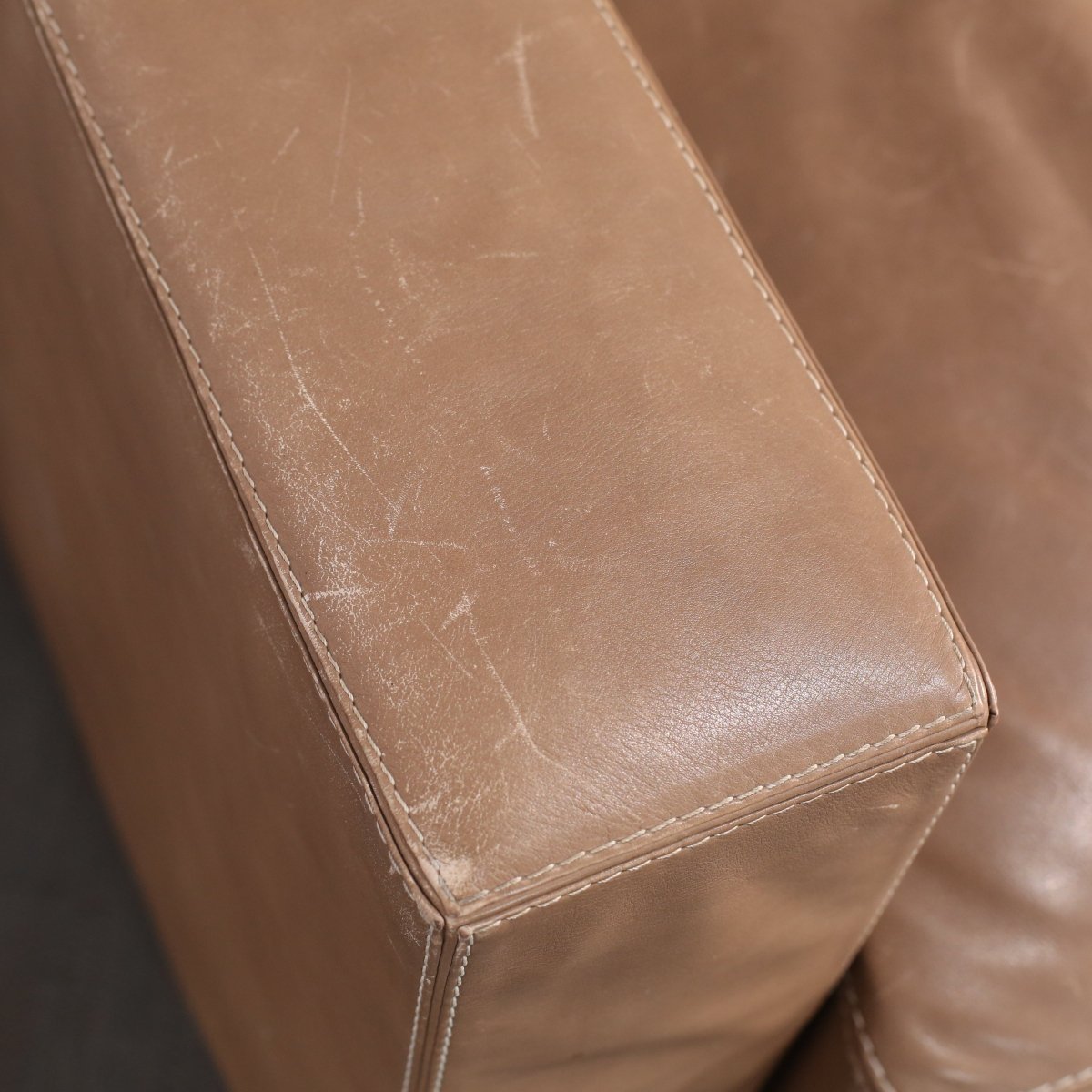 Hermès Reeditions 3 Seater Leather Sofa by J.M. Frank @ REHAUS