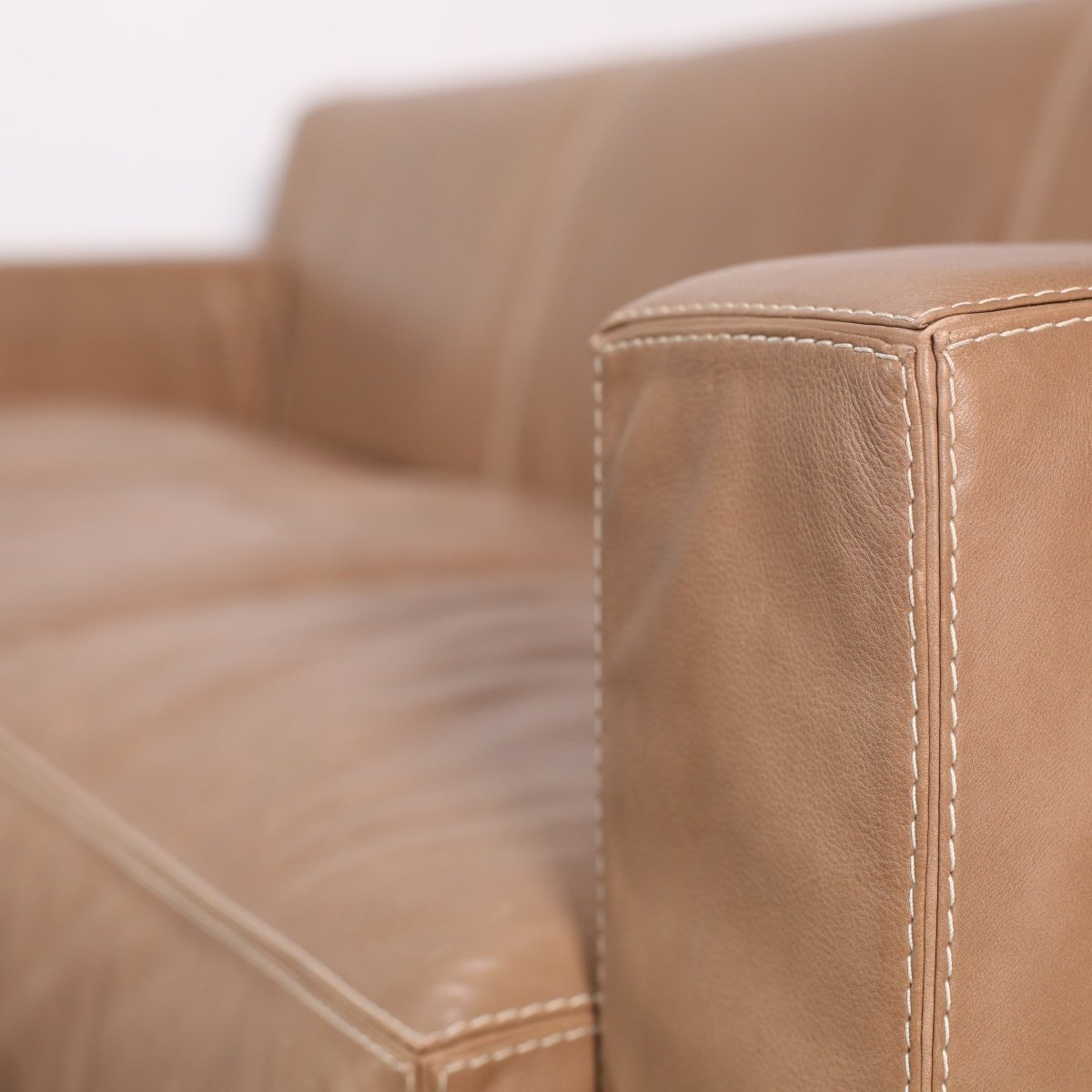 Hermès Reeditions 3 Seater Leather Sofa by J.M. Frank @ REHAUS