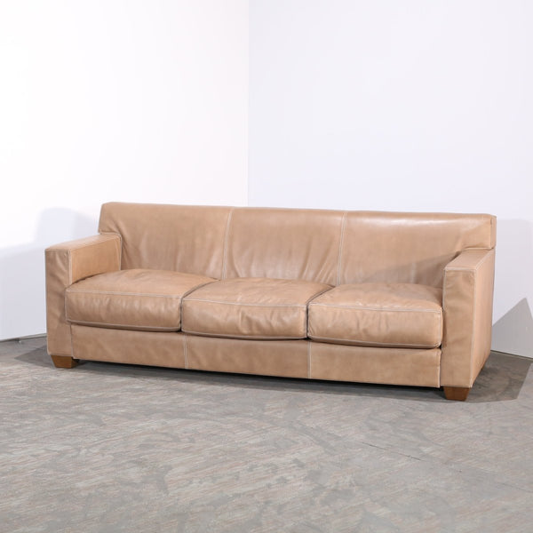 Hermès Reeditions 3 Seater Leather Sofa by J.M. Frank @ REHAUS