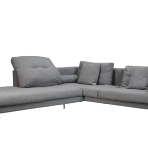 Il Loft Mercury Line Modular Grey Sofa by Giorgio Saporiti @ REHAUS