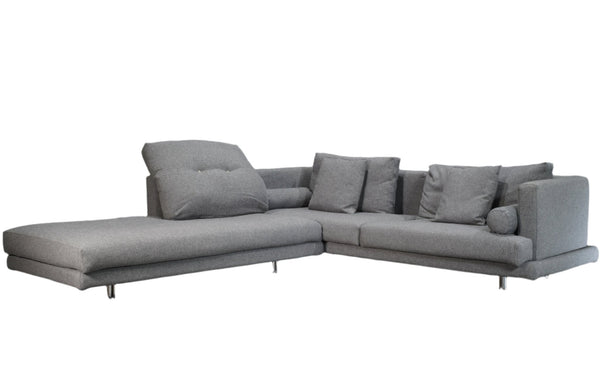 Il Loft Mercury Line Modular Grey Sofa by Giorgio Saporiti @ REHAUS