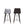 Indor Fredericia Spine Bar Stool with Grey Upholstery - REHAUS - Indor