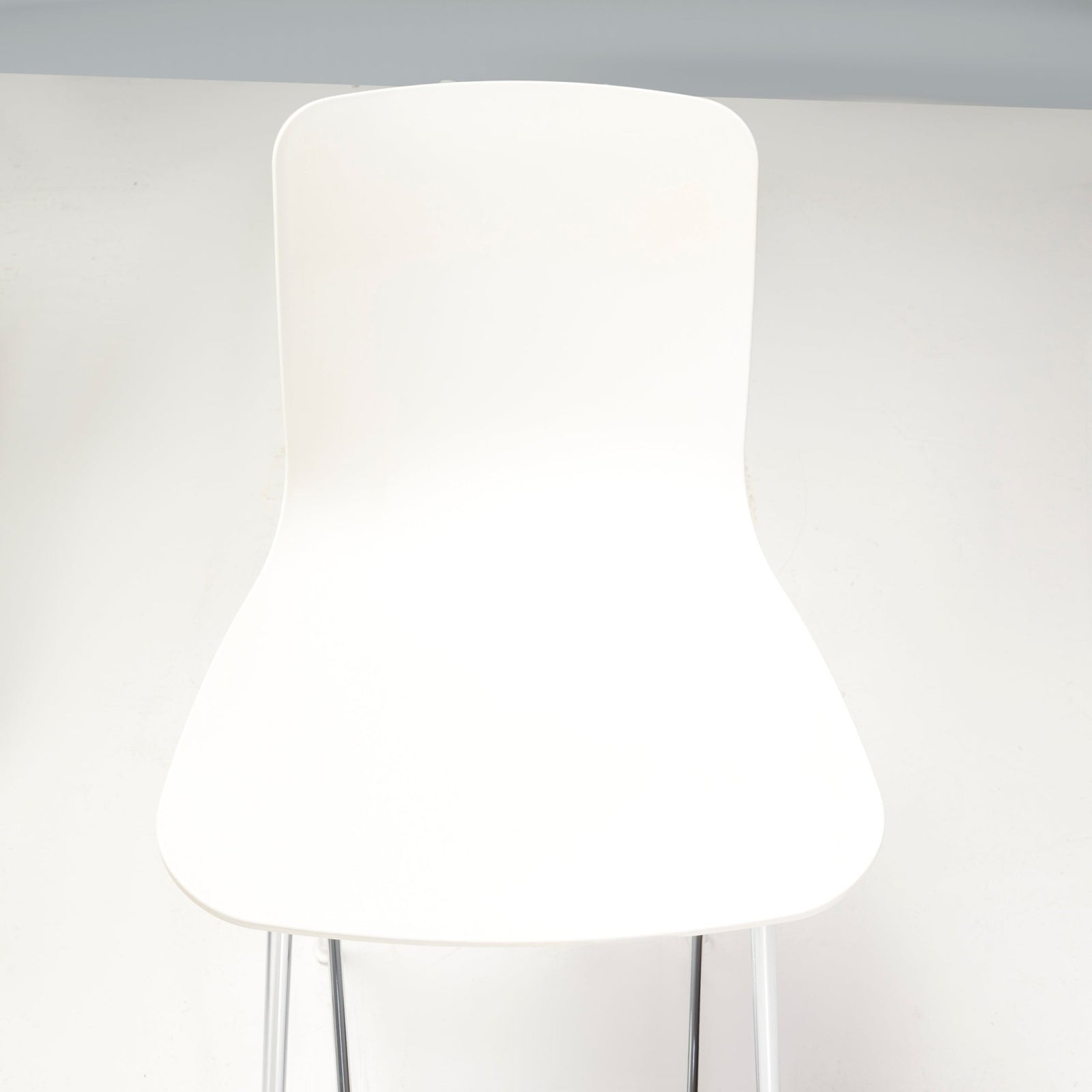 Jasper Morrison for Vitra White HAL RE Medium Bar Stools, 2013, Set of 4 - REHAUS - Jasper Morrison