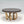 Jonathan Baring Quilted Maple And Brass Round Extending Dining Table - REHAUS - Jonathan Baring