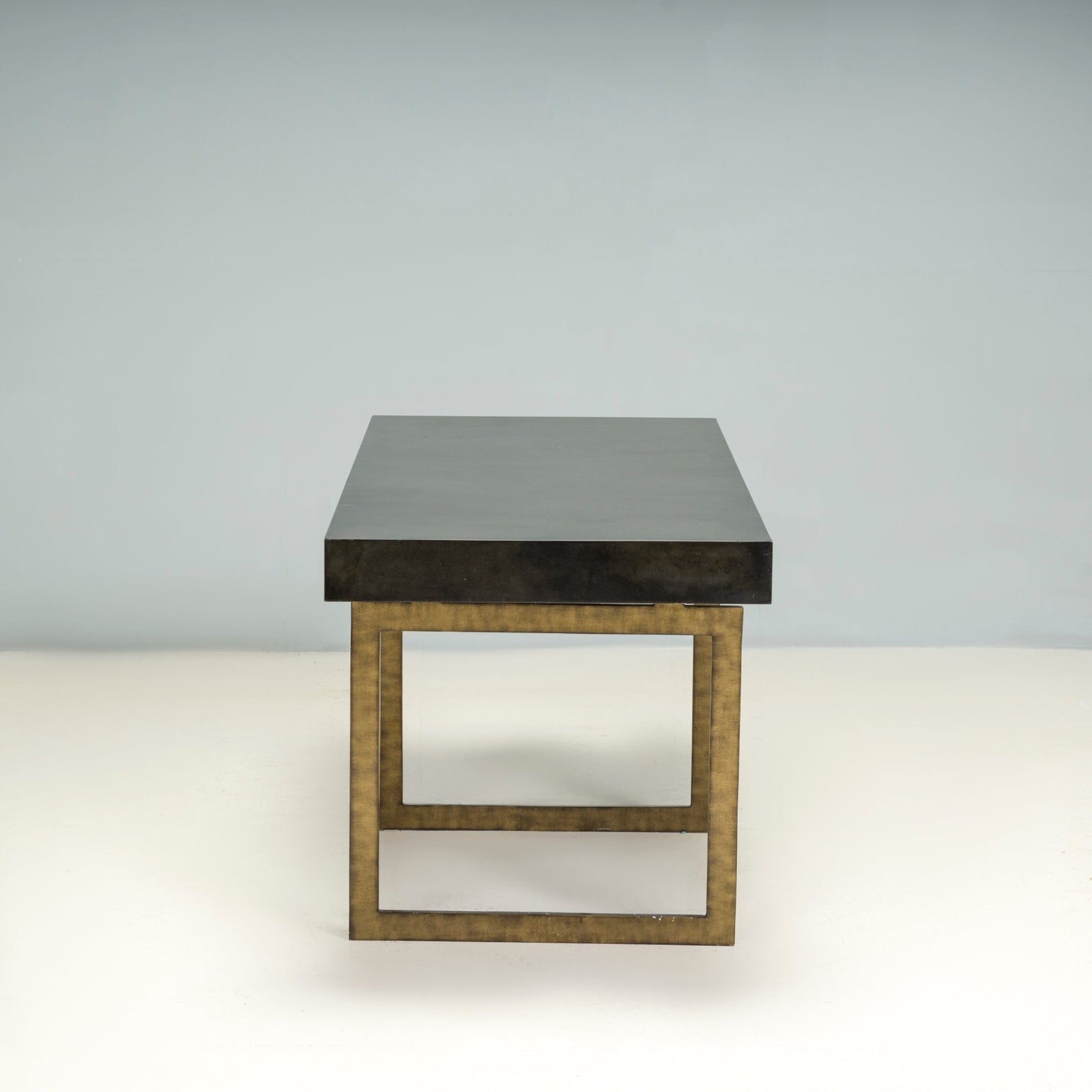Julian Chichester Cortes Black Vellum Desk - REHAUS - Julian Chichester