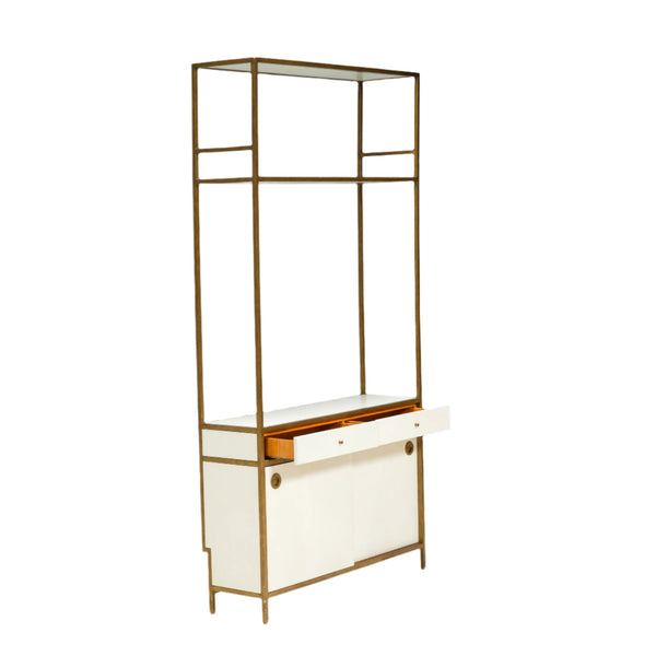 Julian Chichester Natural Vellum University Bookshelf @ REHAUS