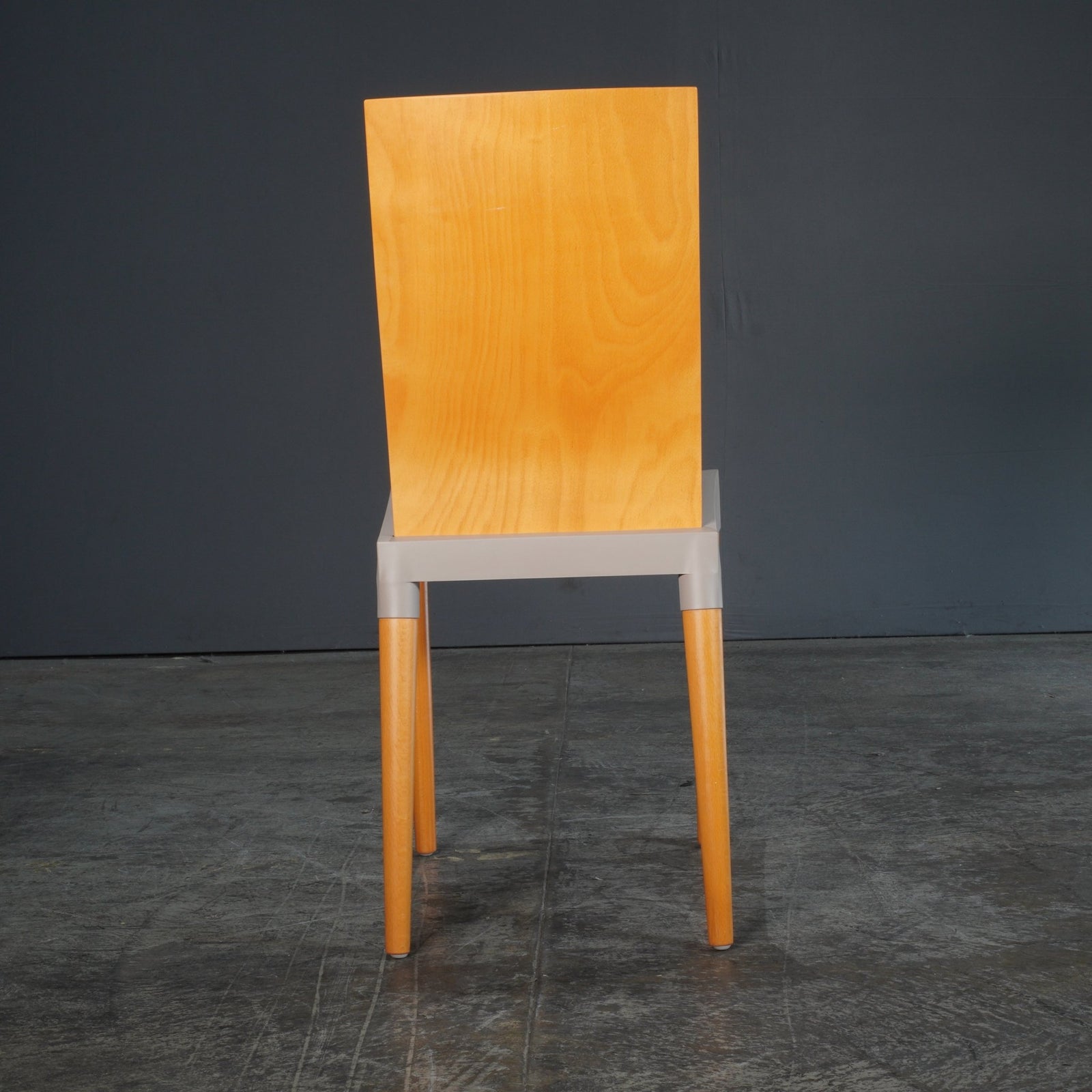 Kartell Grey Miss Trip Dining Chair by Philippe Starck @ REHAUS