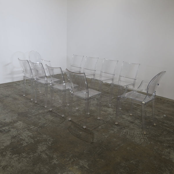 Kartell La Marie Chairs by Philippe Starck, Set of Eight @ REHAUS