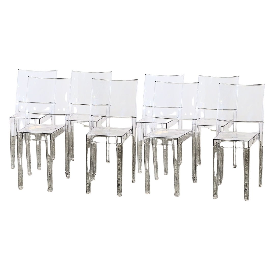 Kartell La Marie Chairs by Philippe Starck, Set of Eight @ REHAUS