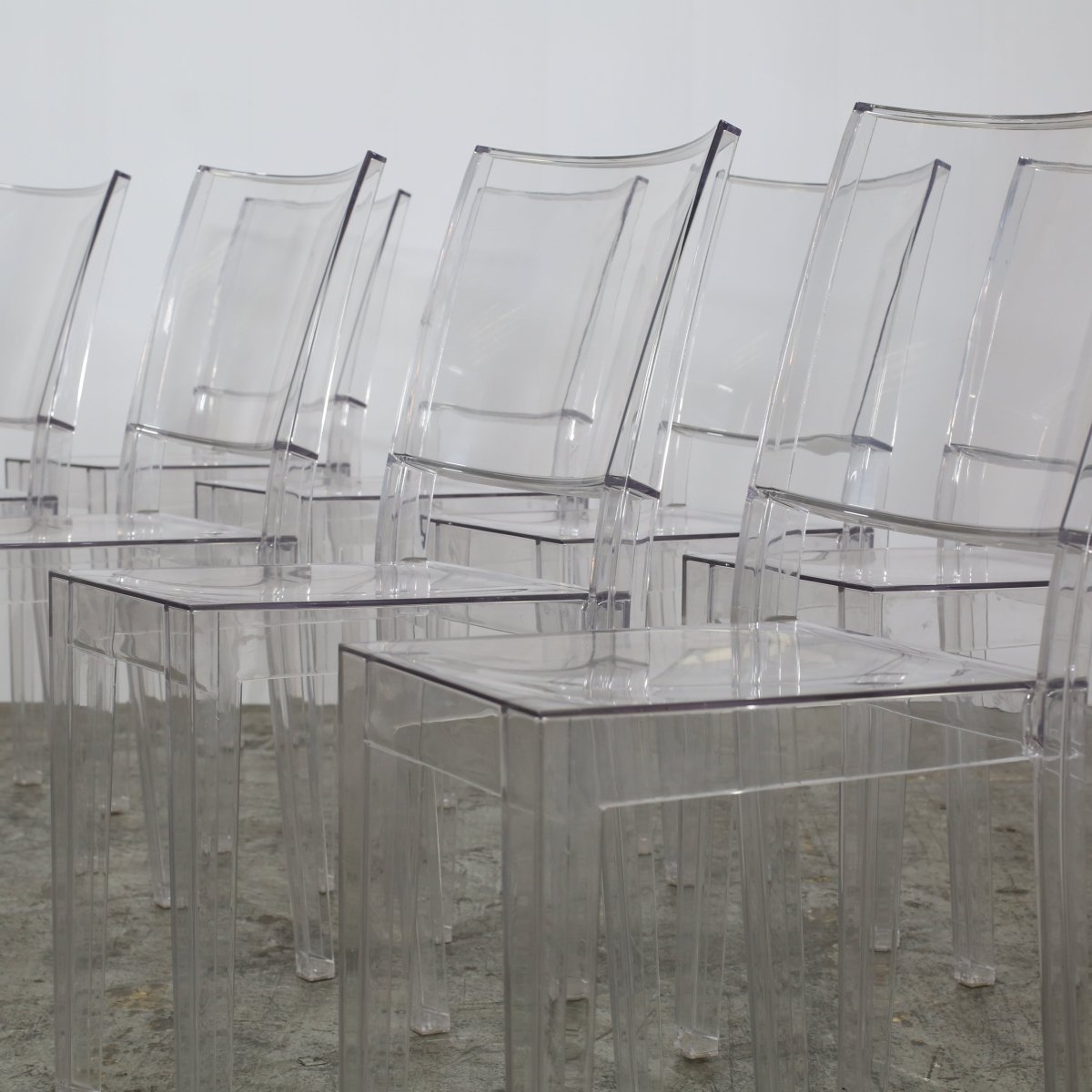 Kartell La Marie Chairs by Philippe Starck, Set of Eight @ REHAUS