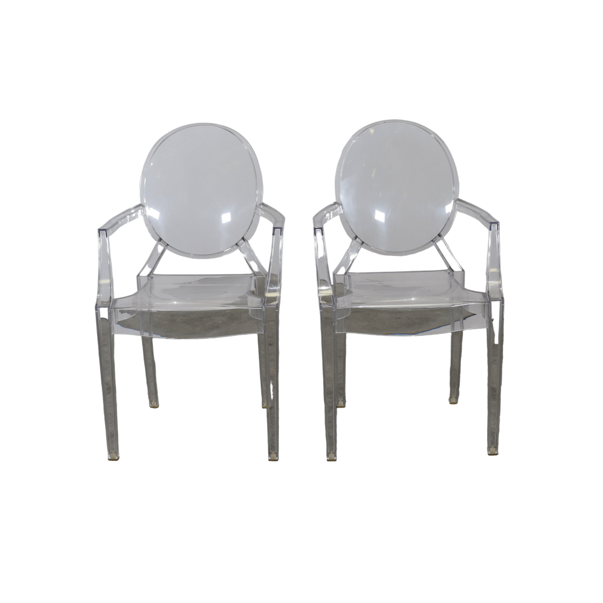 Kartell La Marie Chairs by Philippe Starck, Set of Two @ REHAUS