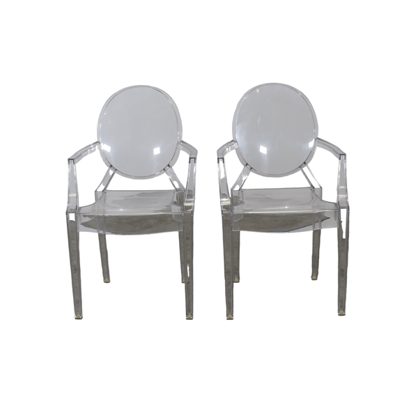 Kartell La Marie Chairs by Philippe Starck, Set of Two @ REHAUS
