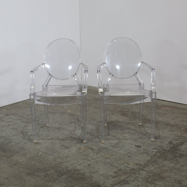 Kartell La Marie Chairs by Philippe Starck, Set of Two @ REHAUS
