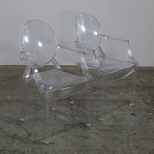 Kartell La Marie Chairs by Philippe Starck, Set of Two @ REHAUS
