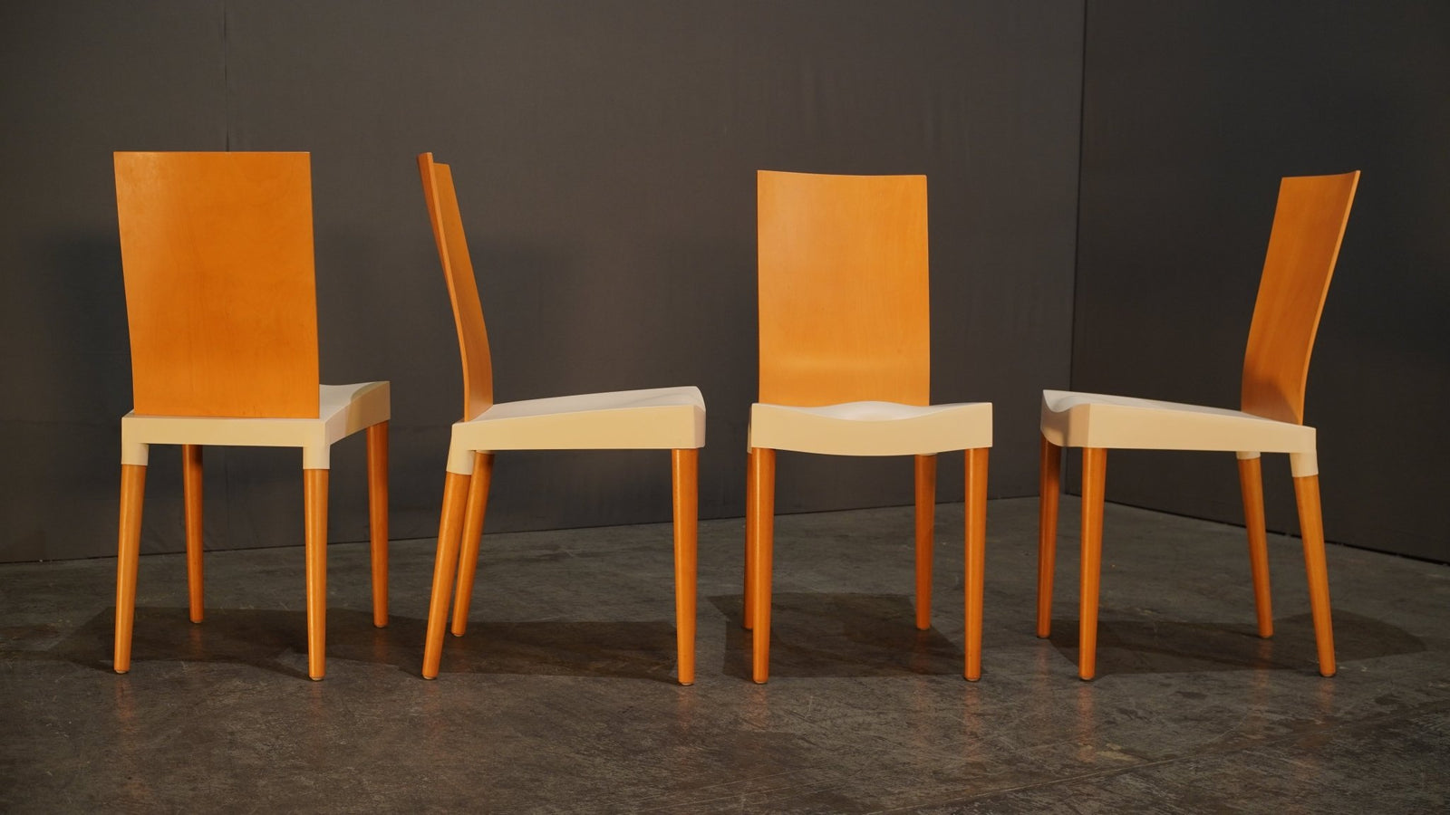 Kartell White Miss Trip Dining Chair by Philippe Starck @ REHAUS